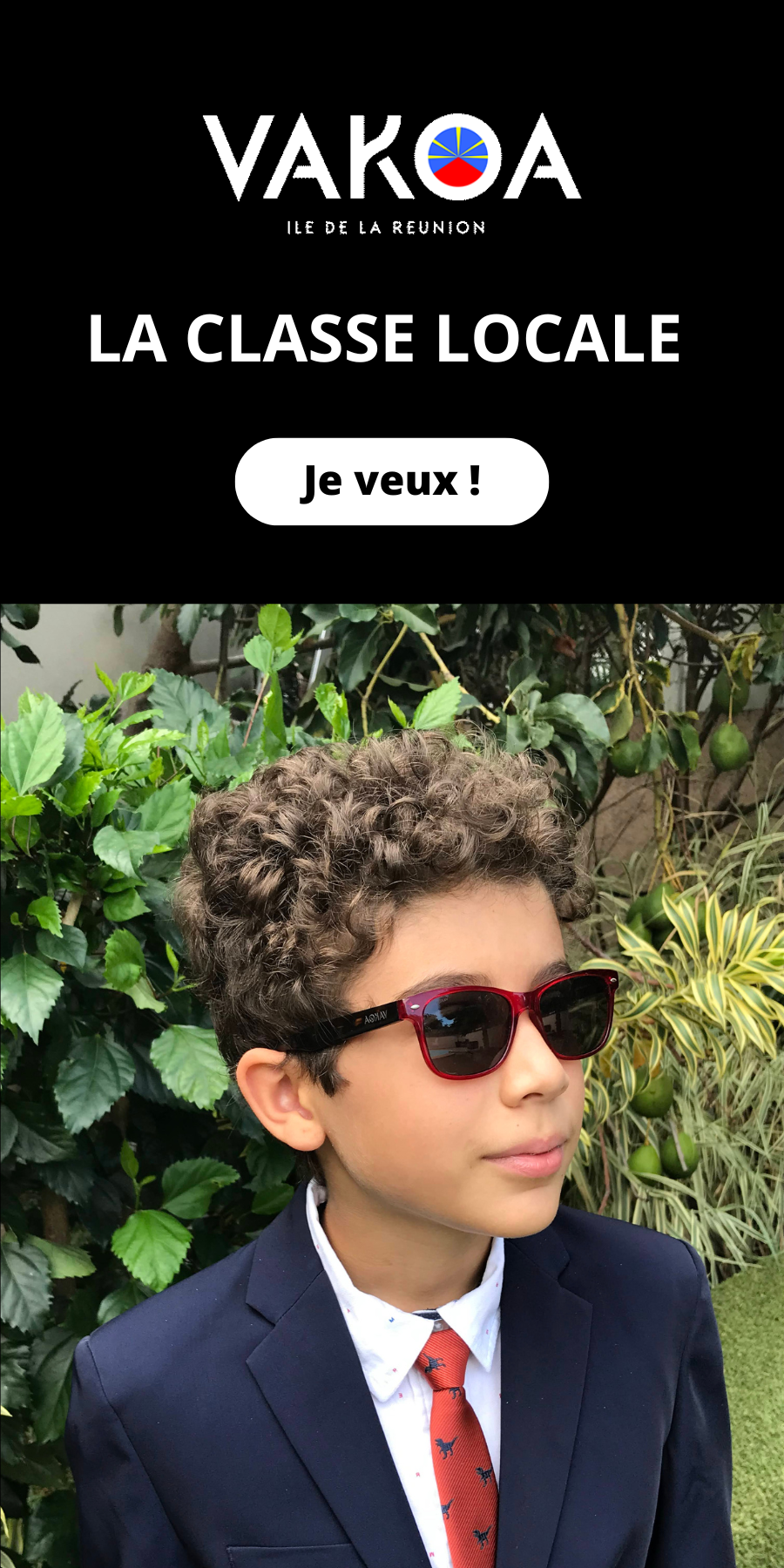Les lunettes de soleil P Vakoas
